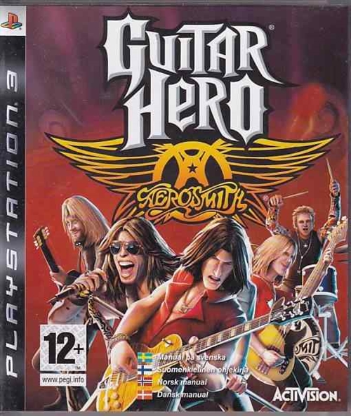 Guitar Hero Aerosmith - PS3 (B Grade) (Genbrug)